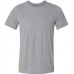Camiseta malha manga curta cinza (M)