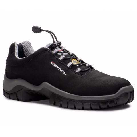 Sapato Energy  Microfibra Reno Preto (44) - Estival